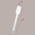 3 Pz Spatola Lecca Lecca Bianca per Gelato 34,x5,5 cm [10c68e39]