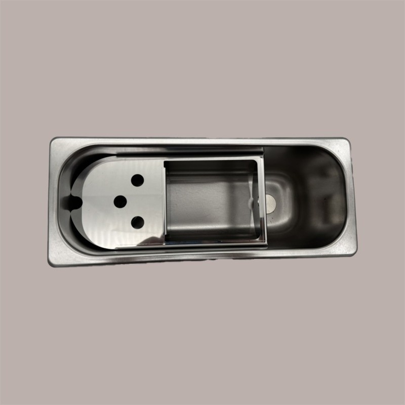 Lavaporzionatore in Acciaio Inox per Gelaterie 27x11 H12 cm [35574713]