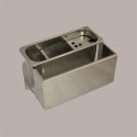 Carcassa per Lavaporzionatore in Acciaio Inox per Gelaterie [8f48b1da]