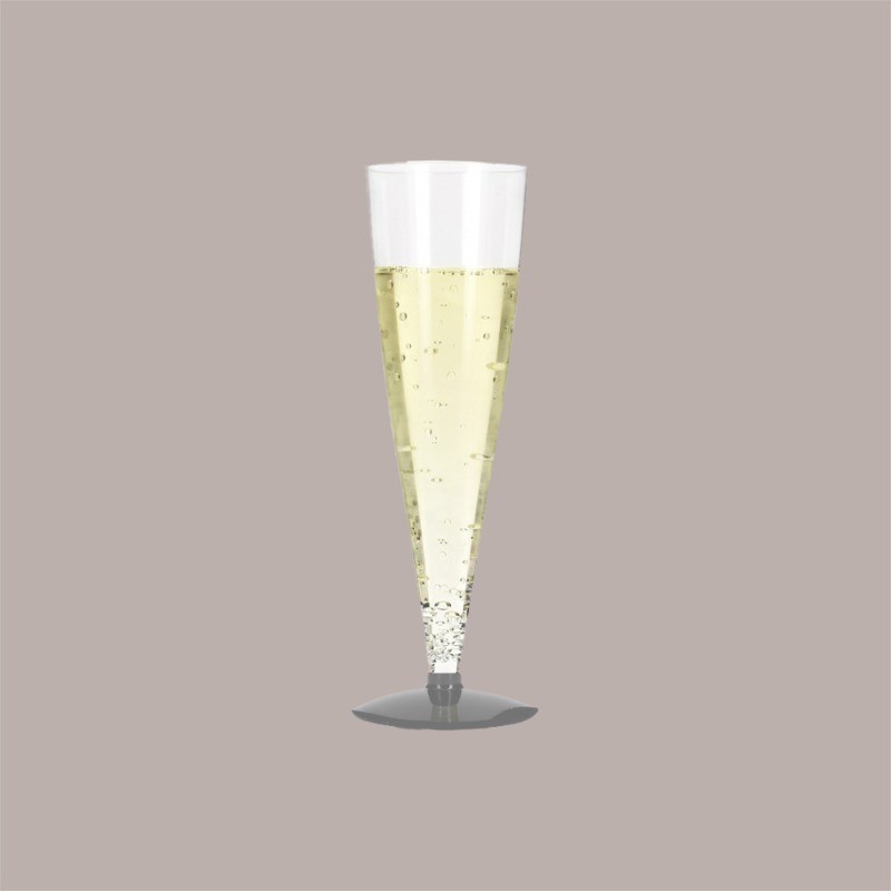 120 Pz Base per Calice Flute cc120 PS Grigio [3efd1e34]