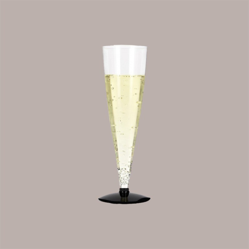 120 Pz Base per Calice Flute cc120 PS Nero Coprente [a5f1d953]