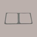 Espositore Supporto in Acciaio Inox per Vaschette Gelato da 18x16,5 cm [335c86c3]