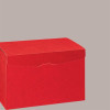 5 Pz Scatola per Confezioni Regalo Maxi in Carta Grafica Pelle Rossa Segreto 300x300x240mm [6b45820f]
