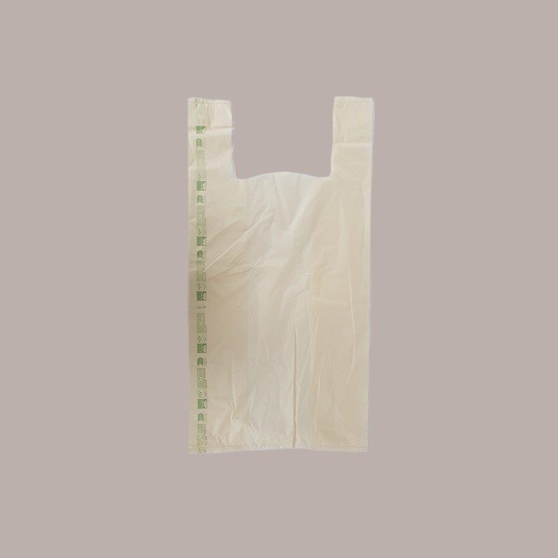 Shopper Bio Grande BIG Monouso Lucgel, 33+11+11x65cm, 500 Pezzi, Bianco, Manico a Bretella [9ef20f71]