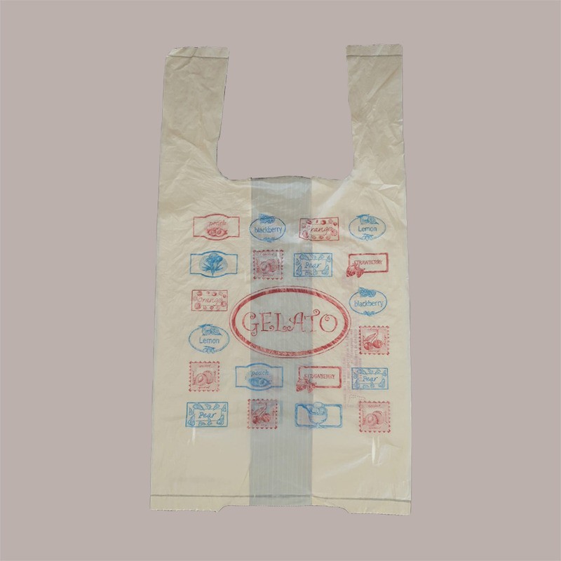 Shoppers Biodegradabili Lucgel, Rotolo 150 Sacchetti, 22+12x50 cm, Buste per Gelato [435562e0]