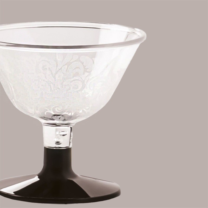 1 Pz Coppa Martina cc430 Nera Riutilizzabile Ideale per Gelato [6bcf37cc]