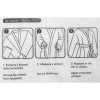 10 Pz Kimono Monouso con Cintura Nero in Tessuto TNT [7a2c5db7]