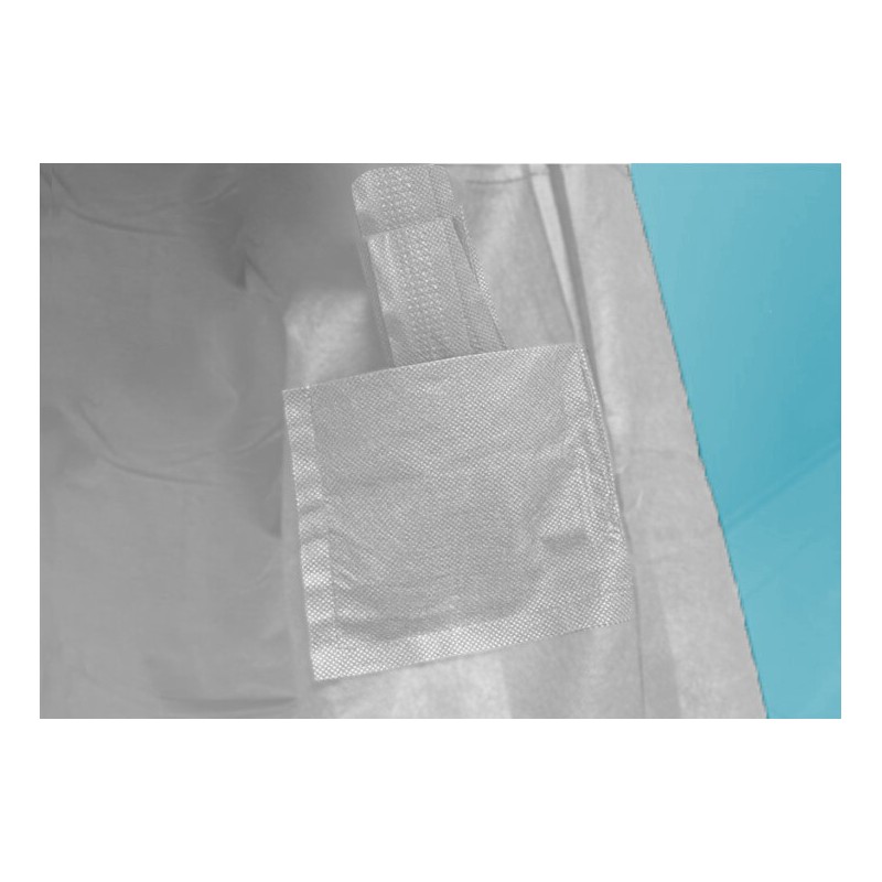 10 Pz Kimono Monouso con Cintura Bianco in Tessuto TNT [4fcd03ac]