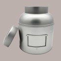 1 Pz Barattolo in Latta Caddy Maxi Portaspezie Alluminio Argento 203x243 mm [2afd9616]