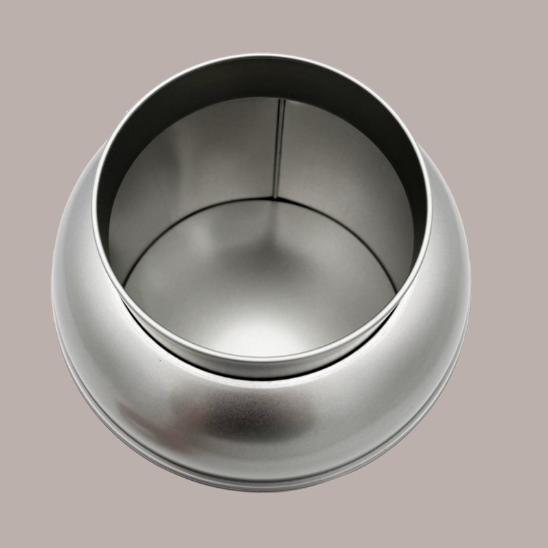 1 Pz Barattolo in Latta Caddy Maxi Portaspezie Alluminio Argento 203x243 mm [44c6141f]
