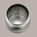 1 Pz Barattolo in Latta Caddy Maxi Portaspezie Alluminio Argento 203x243 mm [44c6141f]