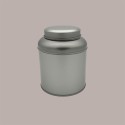 3 Pz Barattolo in Latta Caddy Grande Portaspezie Alluminio Argento 100x130 mm [c63a8b00]