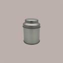 5 Pz Barattolo in Latta Mini Caddy Portaspezie Alluminio Argento 53x70mm [7c257dc9]