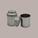 5 Pz Barattolo in Latta Mini Caddy Portaspezie Alluminio Argento 53x70mm [ce68fbd3]