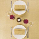 25 Pz Tovaglia in Carta Airlaid Mono Fabric Ambra 100x100 cm [9fd67522]
