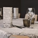 100 Pz Tovaglioli in Crata Airlaid Mono Rossella Nero 40x40 cm [fe792954]