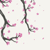 100 Pz Tovaglioli in Carta Airlaid Plus Sakura Rosa 40x40 cm [e37f888a]