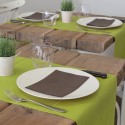 100 Pz Tovaglioli in Carta Airlaid Mono Color Soft Cacao 40x30 cm [f0209857]