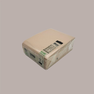 100 Pz Tovaglioli in Carta Airlaid Mono Color Soft Sabbia 40x30 cm [978b1011]