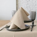 100 Pz Tovaglioli in Carta Airlaid Mono Color Soft Sabbia 40x30 cm [c5c1c64c]