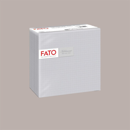 100 Pz Tovaglioli Carta Airlaid Monouso Grigio 40x40 cm [98977756]