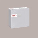 100 Pz Tovaglioli Carta Airlaid Monouso Grigio 40x40 cm [98977756]