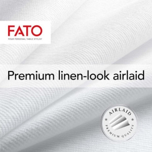 100 Pz Tovaglioli Carta Airlaid Monouso Grigio 40x40 cm [f3fcb241]