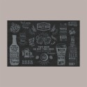400 Pz Tovaglietta Carta Ecoblack Birra 30x44 cm [19306e87]