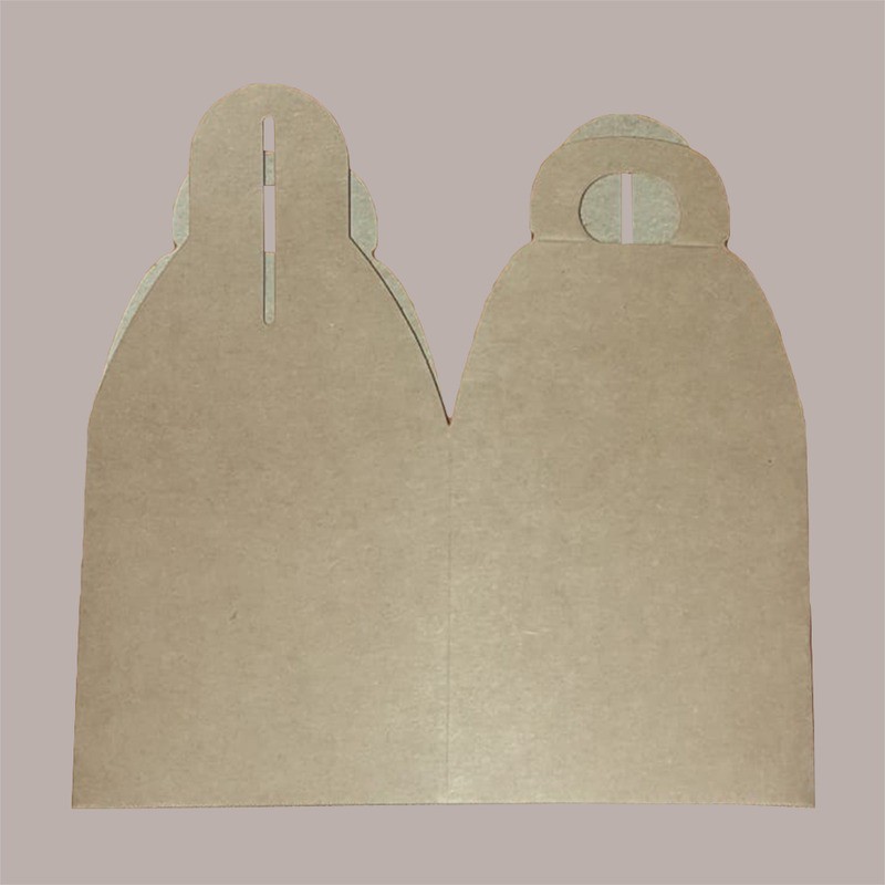 Scatola Porta Panettone Piccolo da 100gr in Cartoncino Avana 10x10x10 cm 20 pezzi [aabdfd77]