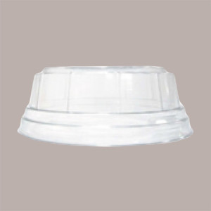 Coperchio a Cupola Trasparente per Coppette Carta Gelato 160/200/230cc 60 Pezzi [cf3221cc]