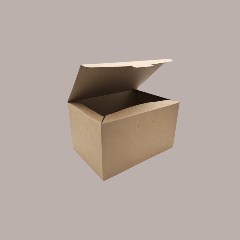 3 Pz Scatola per Confezioni Regalo in Carta Avana Segreto 440x340x370 mm [caa6589c]