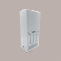 Dispenser Automatico Porta Palette Gelato a 3 Piste Colore Bianco [05631360]
