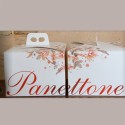 Scatola Quadrello Grafica Idea Rosso Porta Panettone Basso in Carta 24,5x24,5x19 cm 10 Pezzi [a0fdebe9]