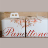 Scatola Quadrello Grafica Idea Rosso Porta Panettone Basso in Carta 24,5x24,5x19 cm 10 Pezzi [a0fdebe9]