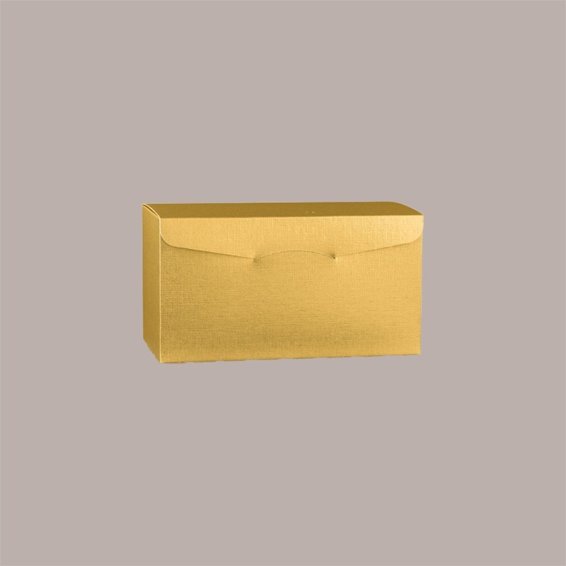 Segreto Scatola in Carta Fibra Oro Porta 4 Bottiglie Orizzontali 325x175x180 mm 10 pezzi [7338e243]