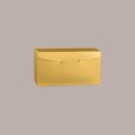 Segreto Scatola in Carta Fibra Oro Porta 4 Bottiglie Orizzontali 325x175x180 mm 10 pezzi [7338e243]