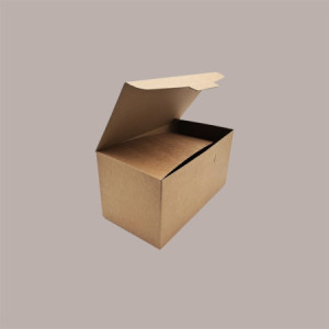 Segreto Scatola in Carta Avana Porta 6 Bottiglie Orizzontali 325x255x180 mm 10 pezzi [b07391f0]