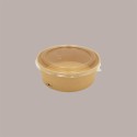 50 Pz Coperchio Trasparente in PET per Coppa Insalata 1200 cc [e5d486d5]
