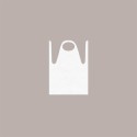 Grembiule Monouso Bianco in TNT 82x100 50 Pezzi [82a721e8]
