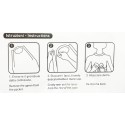 Grembiule Monouso Bianco in TNT 82x100 50 Pezzi [87f766f6]