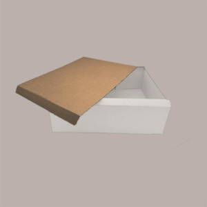 Coperchio per Scatola in Carta Colore Avana 490x290 10 Pezzi [9238f088]