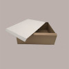 Coperchio per Scatola in Carta Colore Kraft Bianco 490x290 10 Pezzi [e1b54b69]
