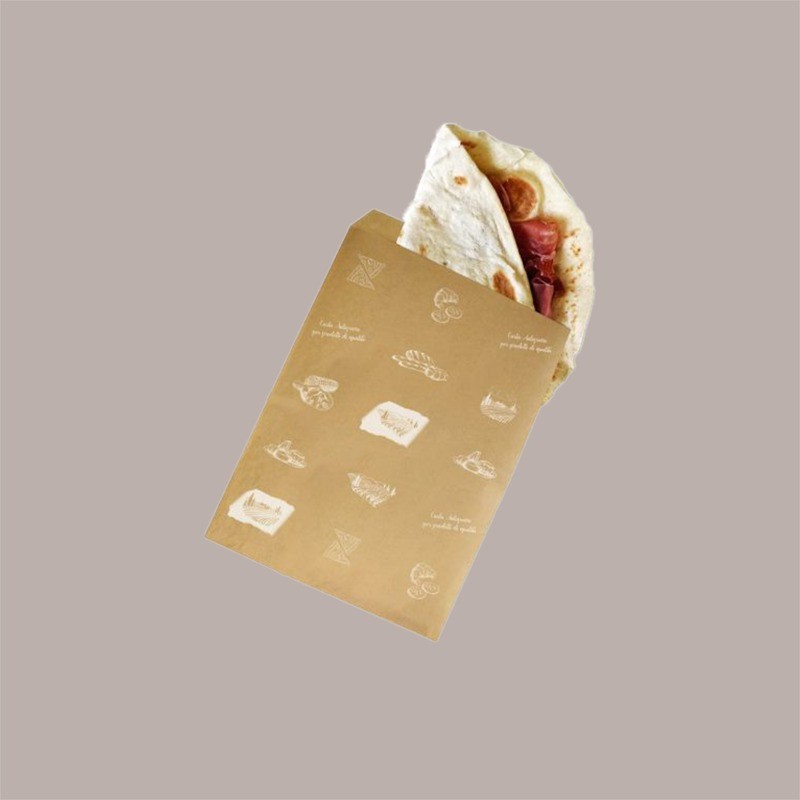 Prendi SNACK Piada Panino Carta Avana Antigrasso 16x24 1000 Pezzi [df4dcd47]