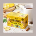 Scatola Legno 4 Scomparti + 40 Filtri Tè Zenzero Twinings [200d4177]