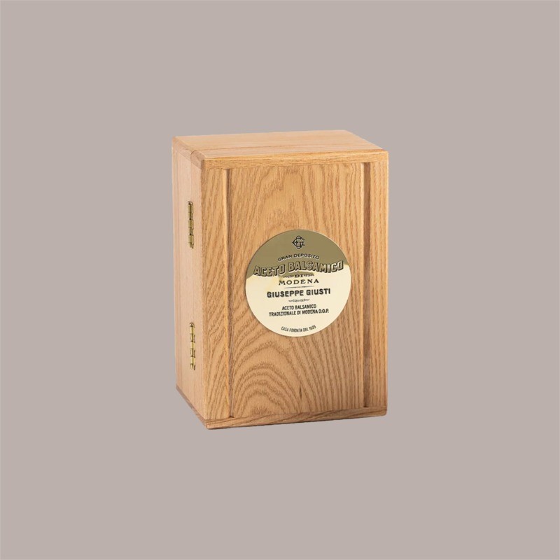 Aceto Balsamico Extravecchio Astuccio Legno Giusti 100Ml [e086d53d]