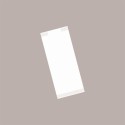 Busta Bianca Neutra in Carta con Tovagliolo in Carta Bianco 11x24 cm 125 Pezzi [98992ee7]