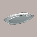 Vassoio Ovale in Alluminio per Alimenti V350G 351x243 10 Pezzi [9589f2f9]