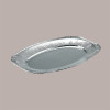 Vassoio Ovale in Alluminio per Alimenti V350G 351x243 10 Pezzi [9589f2f9]