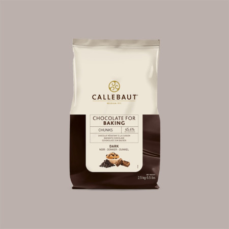 Cubetti Chunks al Cioccolato Fondente ideale per Panettone Colomba Callebaut 2,5 Kg [fb3b8599]