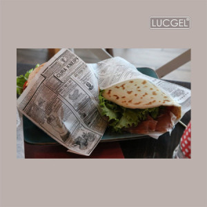 Porta Piadina o Panino Carta Grafica Giornale Antiunto 19x15 cm 500 Pezzi [b0c76cc2]